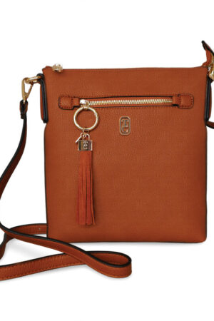 Tipperary Crystal The Chelsea Cross Body bag - Tan