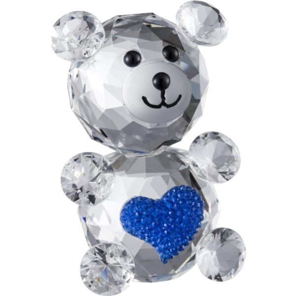 Galway Crystal Blue Love Bear