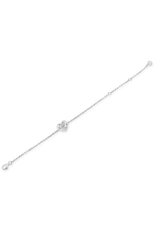 Absolute Kids Sterling Silver Cross in Heart Bracelet