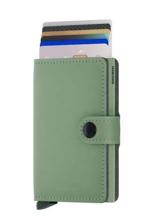 Secrid Mini Wallet Yard Powder – Pistachio