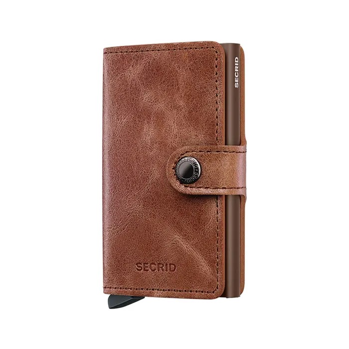 Secrid Vintage Miniwallet – Cognac Brown