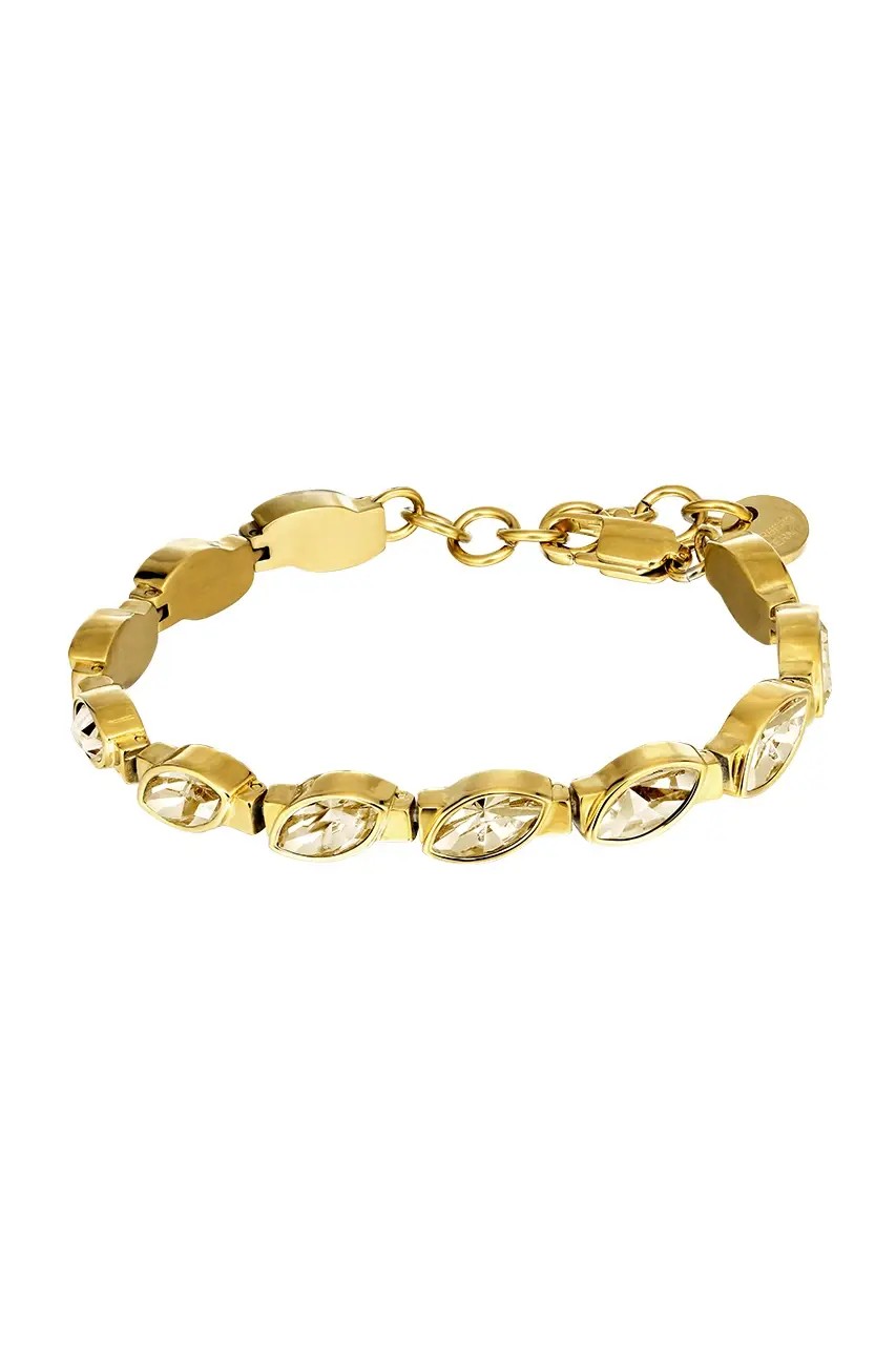 Dyrberg Kern Celtis Golden Tennis Bracelet