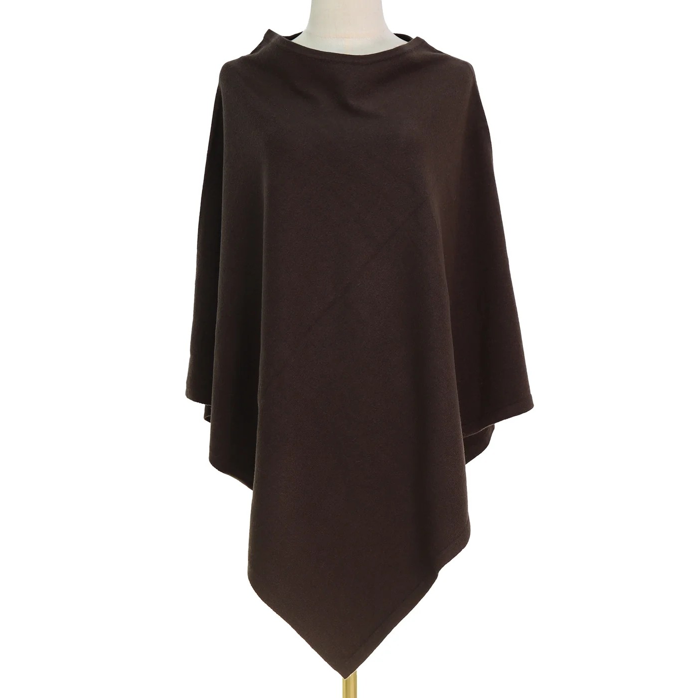Park Lane Accessories Poncho – Chocolate