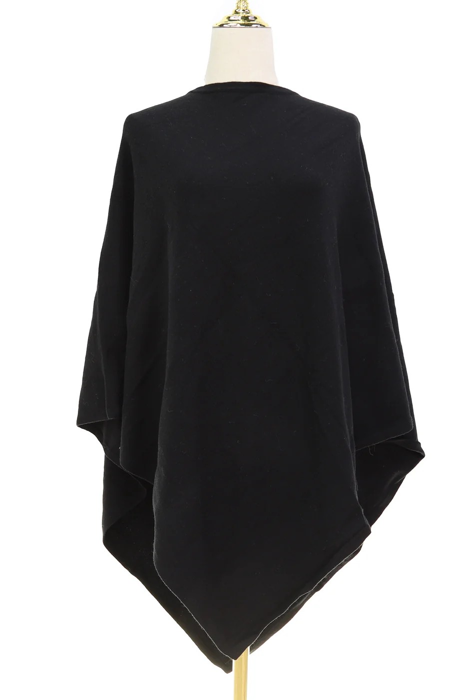 Park Lane Accessories Poncho – Ebony